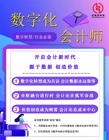 數(shù)字化會(huì)計(jì)師（中級(jí)）